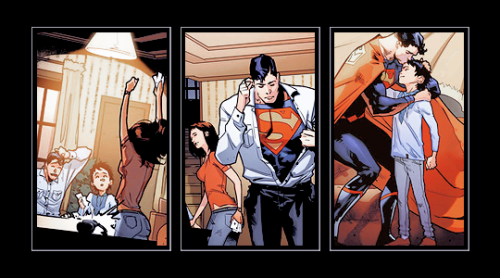 fyeahsupermanandloislane:Super-Sons #1 (Preview) | Featuring Lois, Clark, and Jon