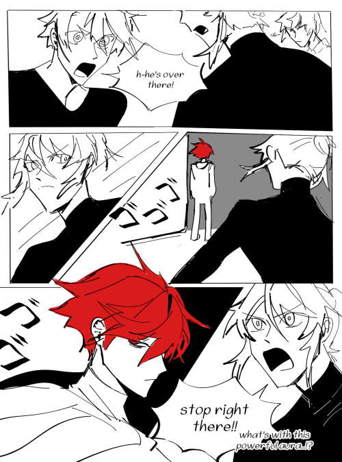 a comic based off the theory that hwaryun is secretly enryu&hellip; i’m really fond of it&