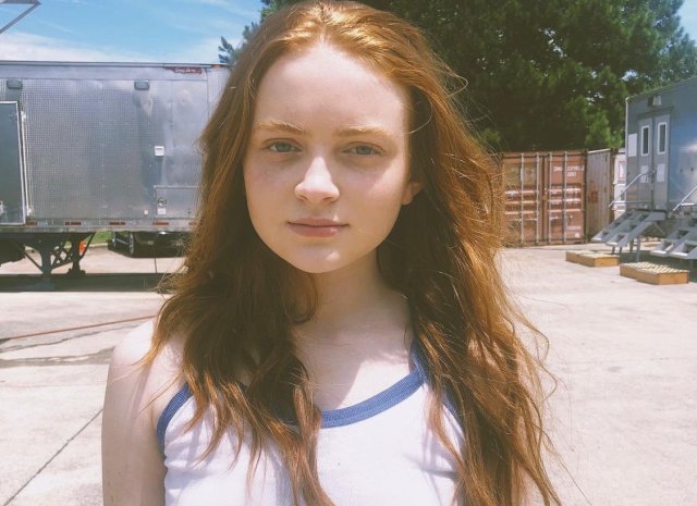 The first photos of Sadie Sink during our camera test for Fear Street