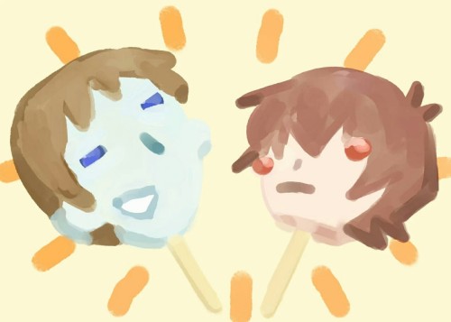 other stuff from the stream (THANKS TO THE VIEWERS FOR SUGGESTING UGLY KLANCE THEMED POPSICLES!!!!)