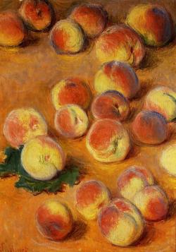 claudemonet-art:  Peaches, 1883 Claude Monet