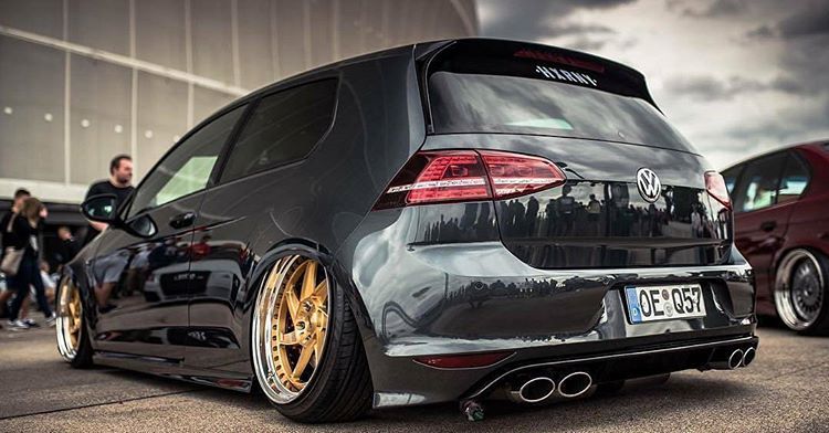 Bagged Beauty: VW Golf VI GTI