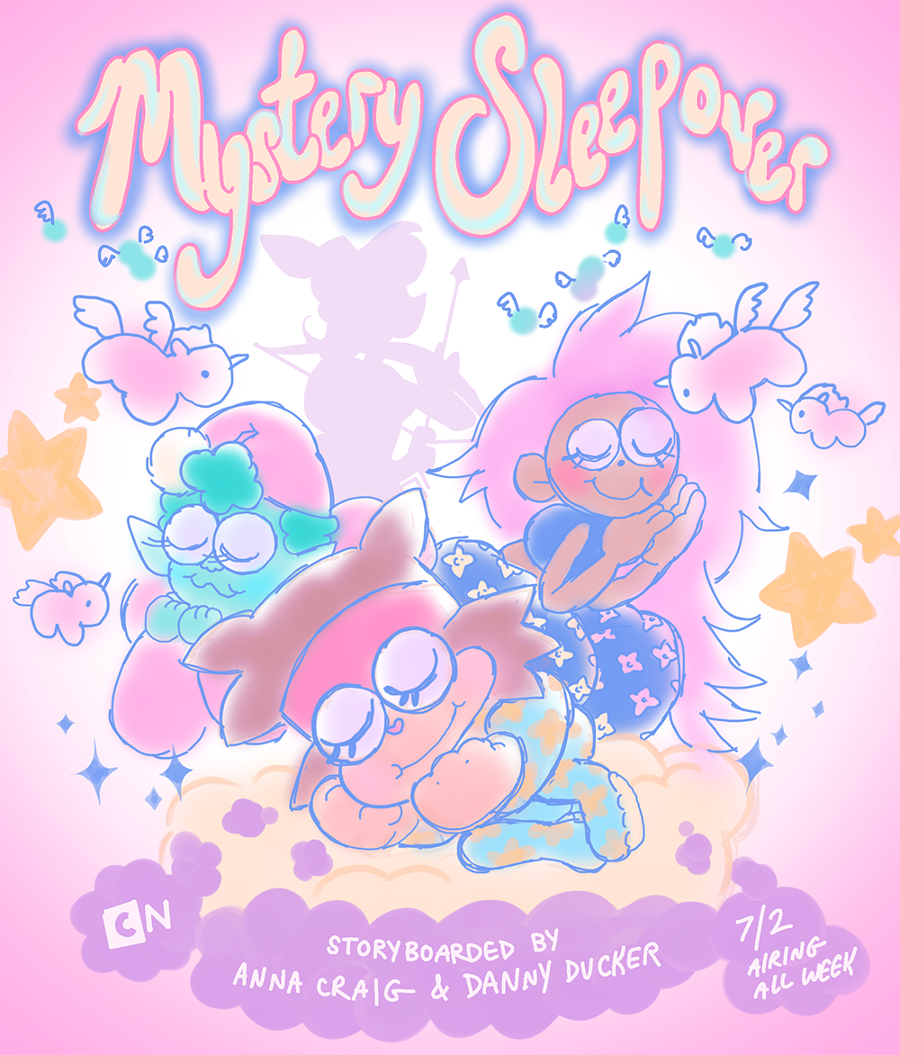 killapede:  my very first two episodes i storyboarded on OK KO! aired today!!! working