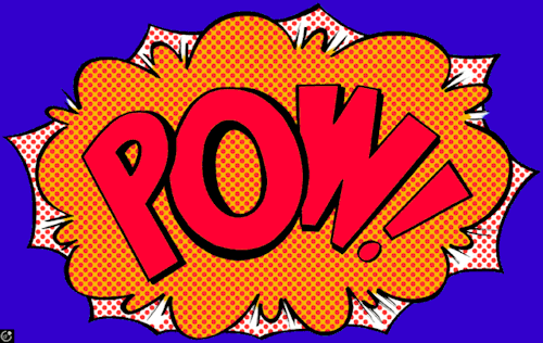 schlehmil-art: POW!Homage to Roy Lichtenstein by Jacquie Boyd