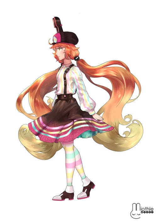 A few months ago I submitted this entry for a local character design contest but sadly I didn&rs