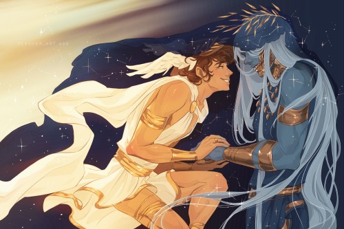 Hermes And Charon Based On Mari.magpie Design.