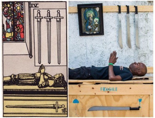  Real Life TarotBelgian photographer Alice Smeets reinterprets the Rider Waite tarot deck with Hai