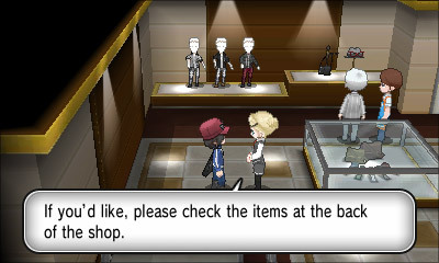 bakurakat:  mrwench:  shelgon: Stay Stylish on Your Journey! In Pokémon X and Pokémon Y, you’ll be able to use the boutiques and the salon that appear in the game to change your outfits and hair style. You can change not only your clothes, but