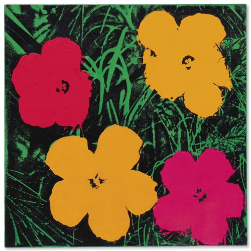 nobrashfestivity:  Andy Warhol, Flowers 1964