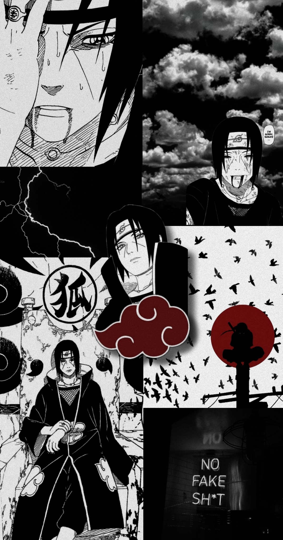 Itachi Wallpaper Black And White / Wallpaper Uchiha Itachi Sharingan