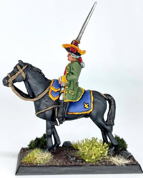 Marquis De Montcalm, a Christmas gift for my dad. Fun to paint an old historical model!