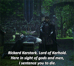 Liesmiths-Deactivated20140820:  “Rickard Karstark, Lord Of Karhold.” Robb Lifted