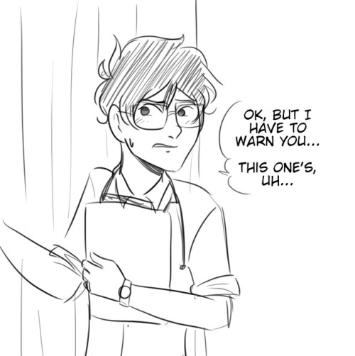 alexadooodle:  Why don’t we try to finish one AU before starting a new one, Alex?