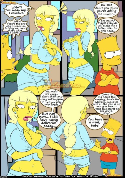 kaneki-art:  Simpsons doujinshi, Old habits 7 part 2/3