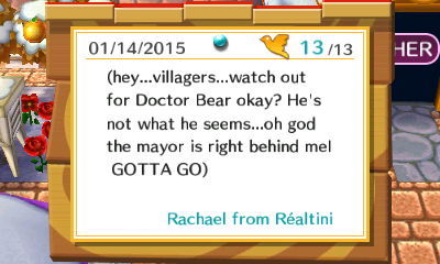 doctorbearcrossing:  oops I meant to say he WOULDN’T harm a bee, but I guess that