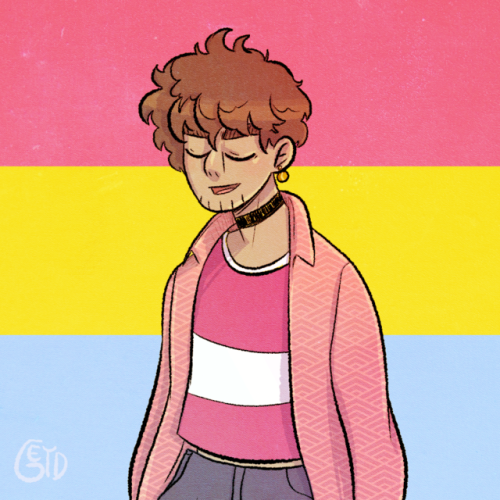 doublesided-webcomic: Ethan Hello. It is time. Pride Month is here bitches. I’m takin this opp