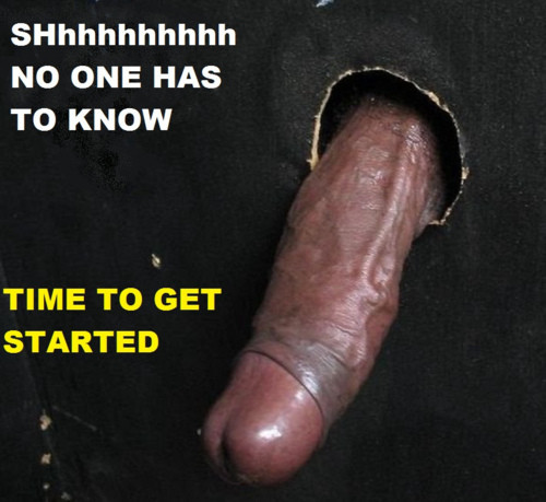 Porn photo exposing-glory-hole:  glory hole cum