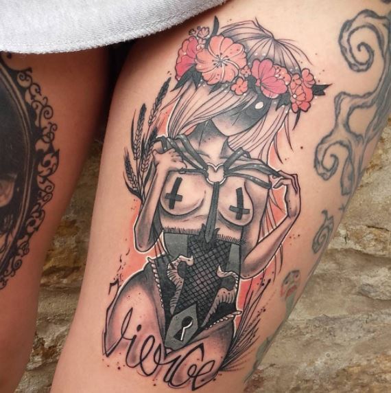 tattoosideas:    → Elodie Gabet  
