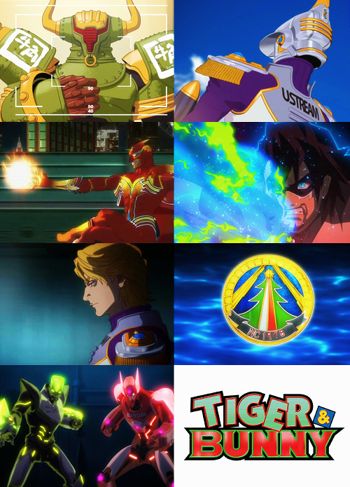 ladlelickedbarnaby:  miuraazusa: seiuns’ favourite anime: tiger &amp; bunny