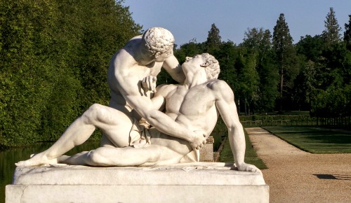 hadrian6: Fraternal Charity - Brotherly Love. 1865.  Julien Edward Conny. French 1818-1900. mar