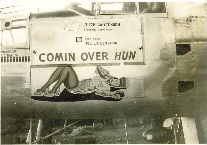 humanoidhistory:  B-25 bomber art from the 340th Bomb Group,  488th and 489th Bomb