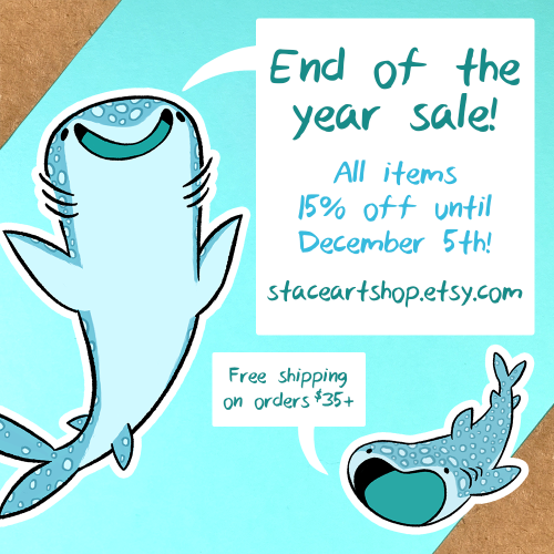  I am having one last sale for this year! I will be closing my shop on December 6th, now is your las