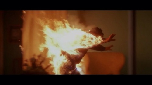 man on fire