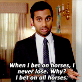 elektranatchics-blog: parks and rec meme ♡ eight characters [6/8] - tom haverford I have never taken the high road, but I tell other people to ’cause then there’s more room for me on the low road. 