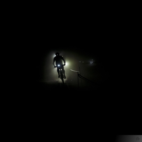 fuckyeahcycling: 24h MTB Roma 2013 // alone in the dark (by francescob82)