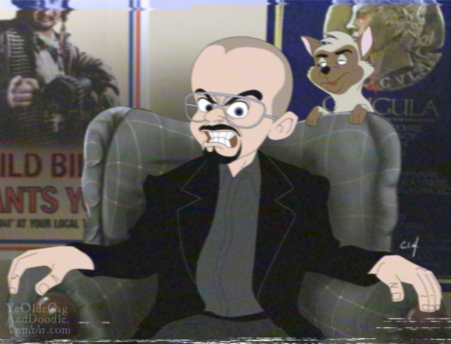 yeoldegaganddoodle:  A long overdue Don Bluth-ish Cinema Snob.(I didn’t paint the