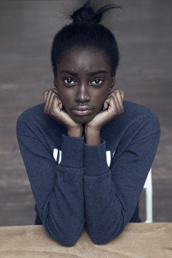 sidibeauty:  Sidi Beauty  Maddie Seisay for Hunger Tv YOUNG BLOOD by JAKUB KOZIEL  
