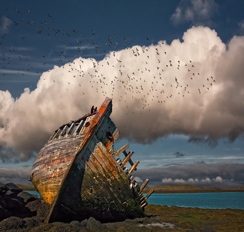 abandonedography:Iceland Shipwreck, Þorsteinn Ingibergsson