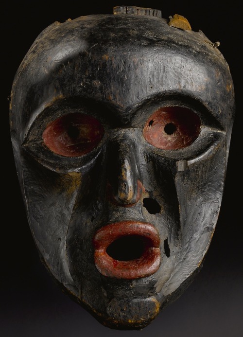 magictransistor:An assemblage of anthropomorphic masks created by Pacific Northwest Coast Indigenous