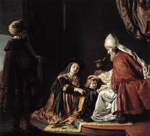 Hannah Giving Her Son Samuel to the Priest, Jan Victors, 1645