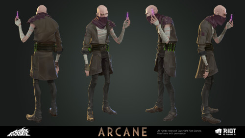 ARCANE | Singed Texturing | Giles Roman