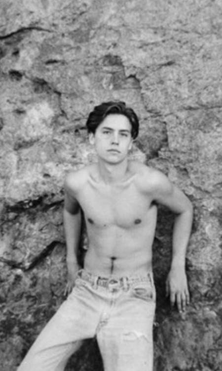 male-and-others-drugs:  Dylan Sprouse naked in the mirror