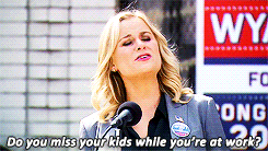 Parks and Rec Meme: (9/9) scenes→ “I’m now gonna give you permanent answers to all the silly questions you’re gonna end up asking me and every other woman in this election over the next few months.”
