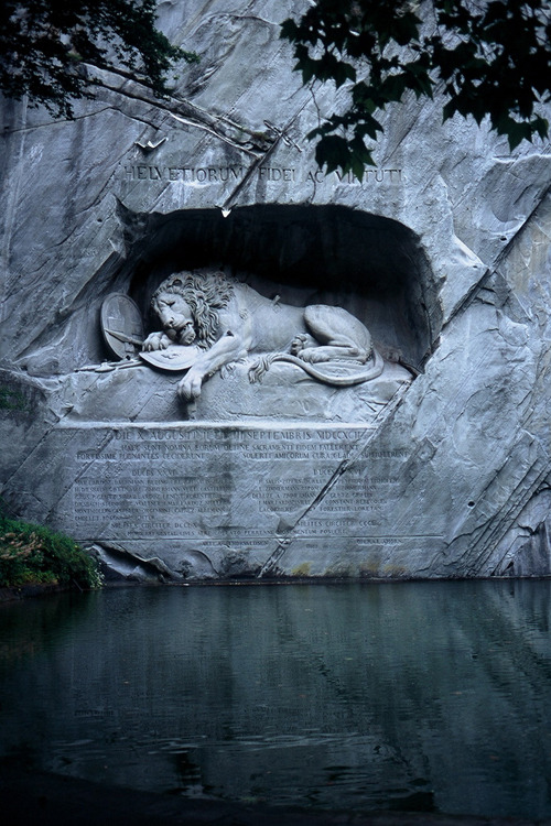 invocado: Lion Monument, Lucerne, Switzerland | by “nathanwebster”