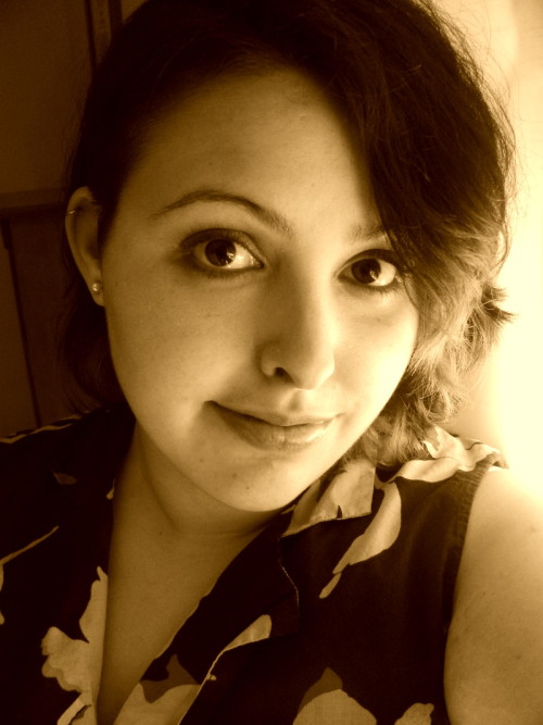better late than never! day 2: sepia tone selfie