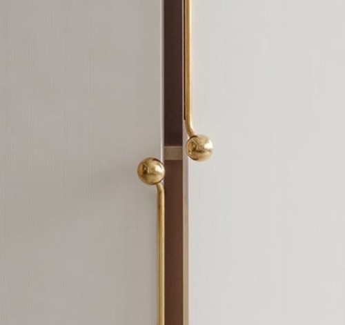 {Let’s open the door, and welcome a new day! … and with such beautiful clasp-like door 