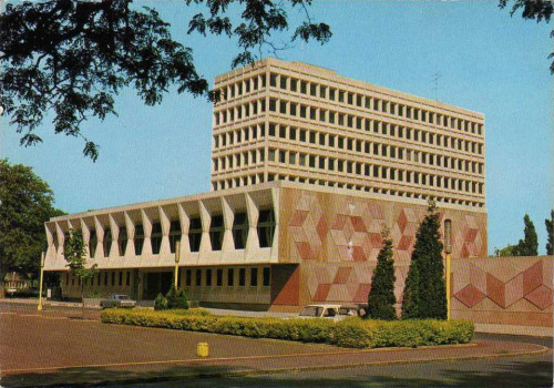 europavintage:  Hotel de Ville de Maubeuge, France (from Planches de Contacts) 