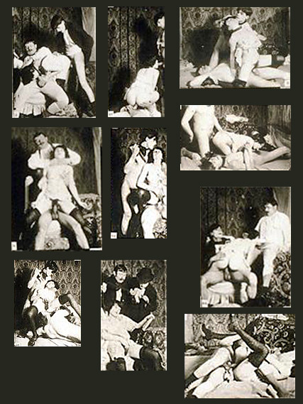 “The satyrs”, composite arrangement of 20 photos; French, 1980s.This is actually one of the very fir