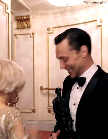 ‘It was great!’Dame Helen Mirren congratulates Tom Hiddleston on winning the Best Actor award for hi