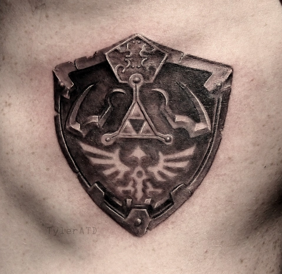 90 Zelda Tattoos For Men  Cool Gamer Ink Design Ideas  Zelda tattoo  Tattoos for guys Upper arm tattoos for guys