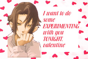   Baccano! Valentine Cards   thanks to everyone who helped with the lines!  
