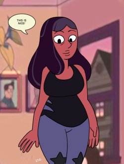 eyzmaster:  Steven Universe - Dr. Priyanka Maheswaran 05 by theEyZmaster  #costumeswap This time it’s Connie’s mom as Amy now! Enjoy!     best outfit~ 80s mom~ &lt;3 &lt;3 &lt;3