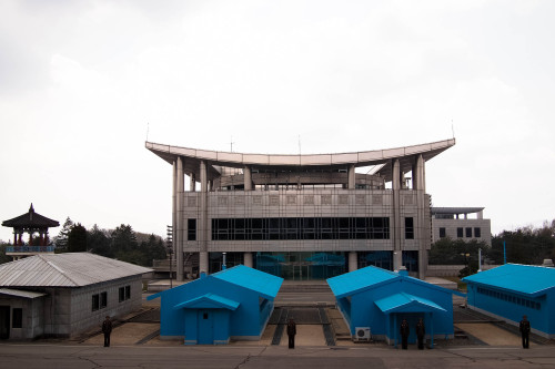 Looking into South Korea DMZ, DPRK 2013