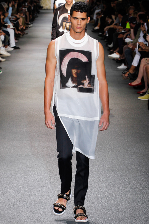 darkxthoughts:  givenchy-king:  Givenchy Spring Menswear 2013  