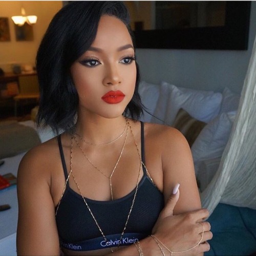 KARRUECHE WEARS &ldquo;Saigon&rdquo; KAEPOP LIPS &ndash;The red shade will also help schools go gree