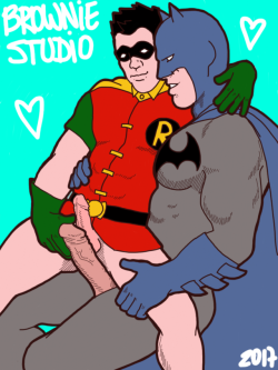 brownie-studio:  Batman y Robin